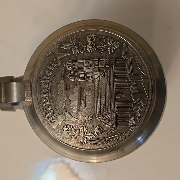 Vintage Merklebach stoneware Stein with pewter lid Munchen - Picture 7 of 13